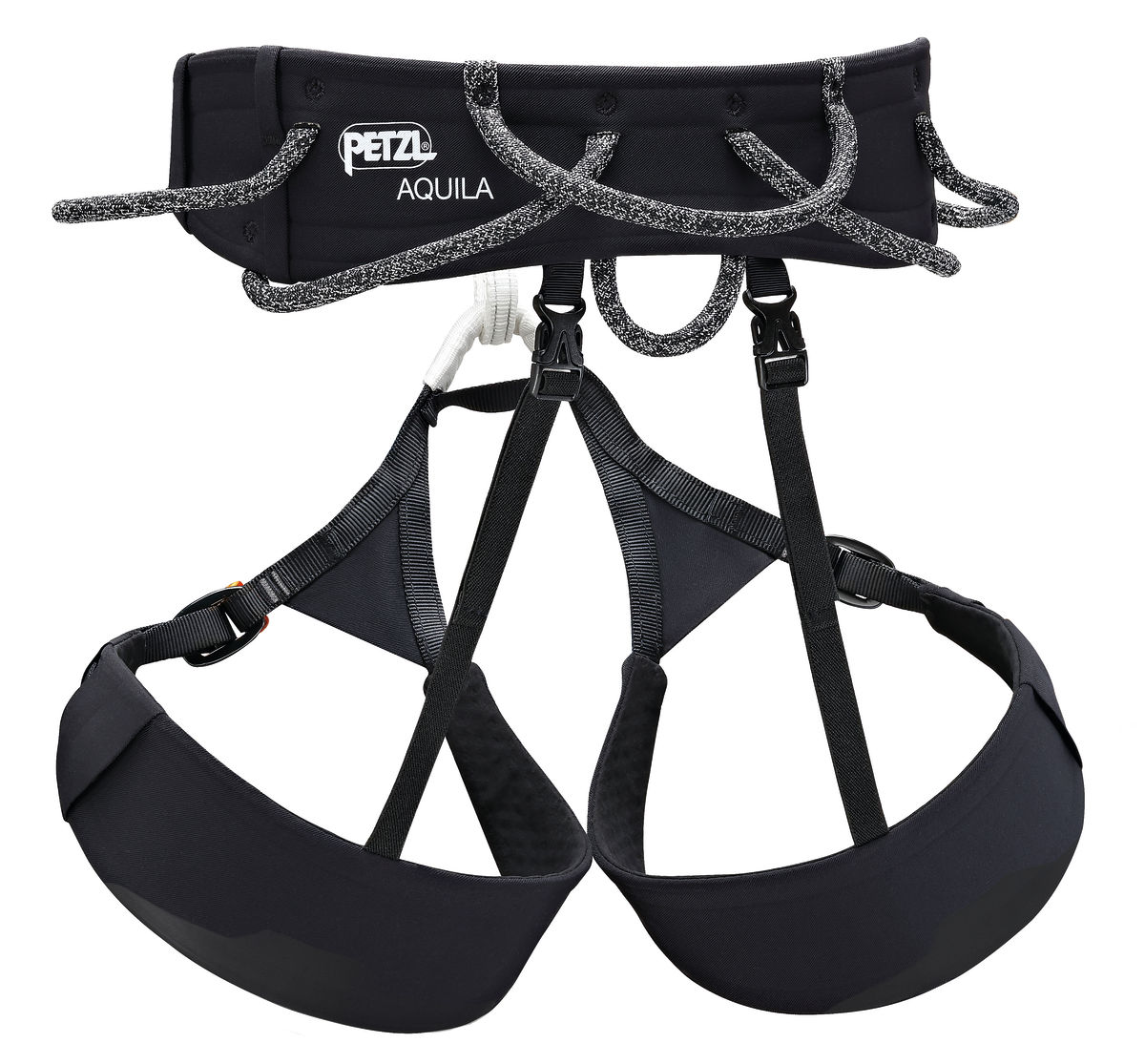 AQUILA Comfortable and adjustable harness for performance single pitch, multi-pitch, and trad climbing