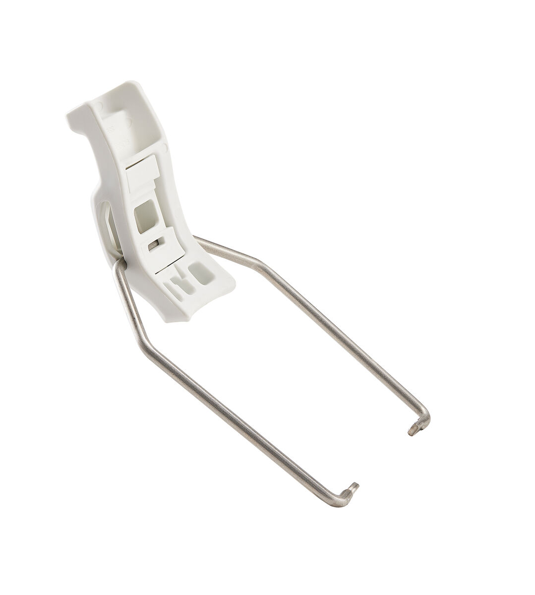 BACK LEVER Heel bails that allow you to use Petzl crampons with mountaineering boots that have heel welts