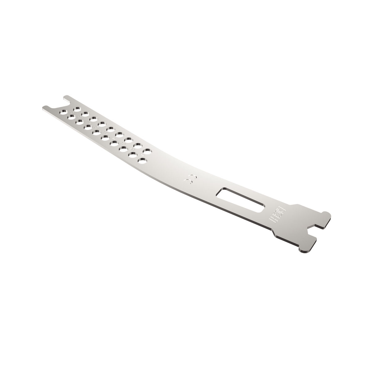 FLEX Linking bars that create a flexible connection between the front and rear Petzl crampon sections, for use with flexible and/or larger sized footwear