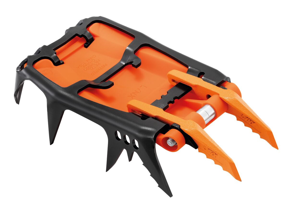 LYNX® Front Sections LYNX crampon front sections, adaptable to most Petzl crampons