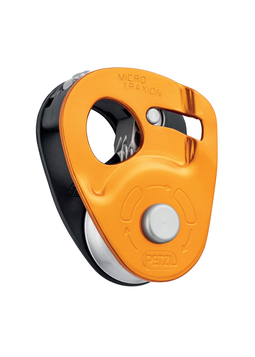 MICRO TRAXION High-efficiency, lightweight progress-capture pulley