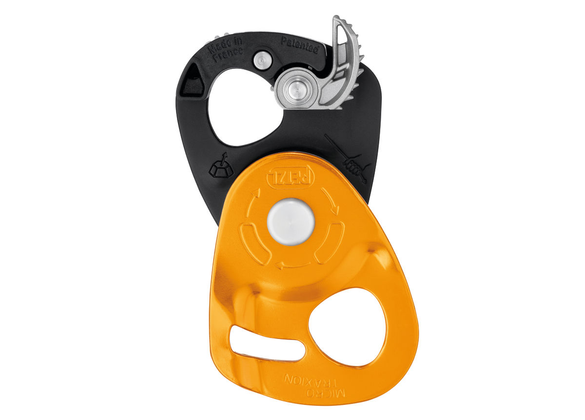 MICRO TRAXION High-efficiency, lightweight progress-capture pulley