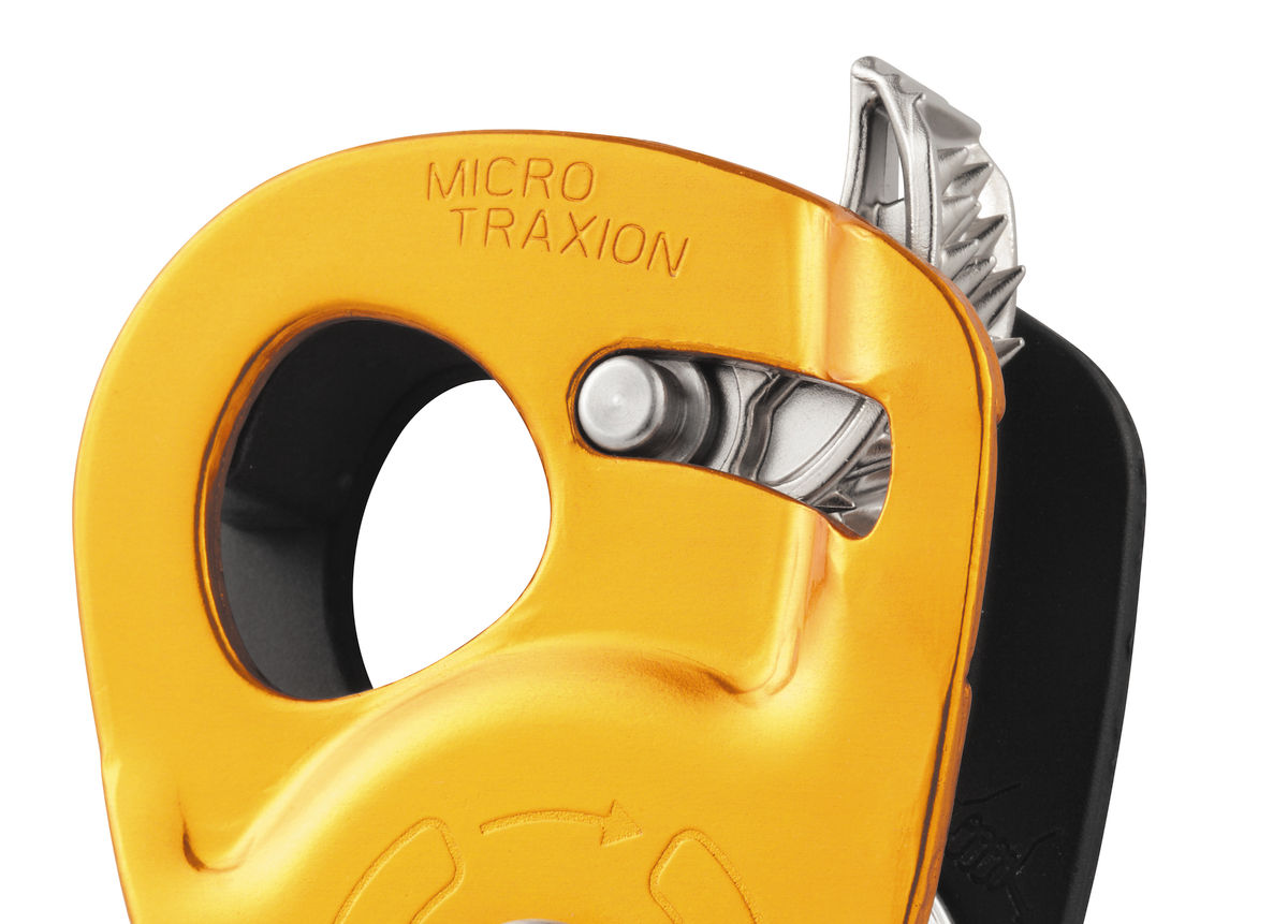 MICRO TRAXION High-efficiency, lightweight progress-capture pulley