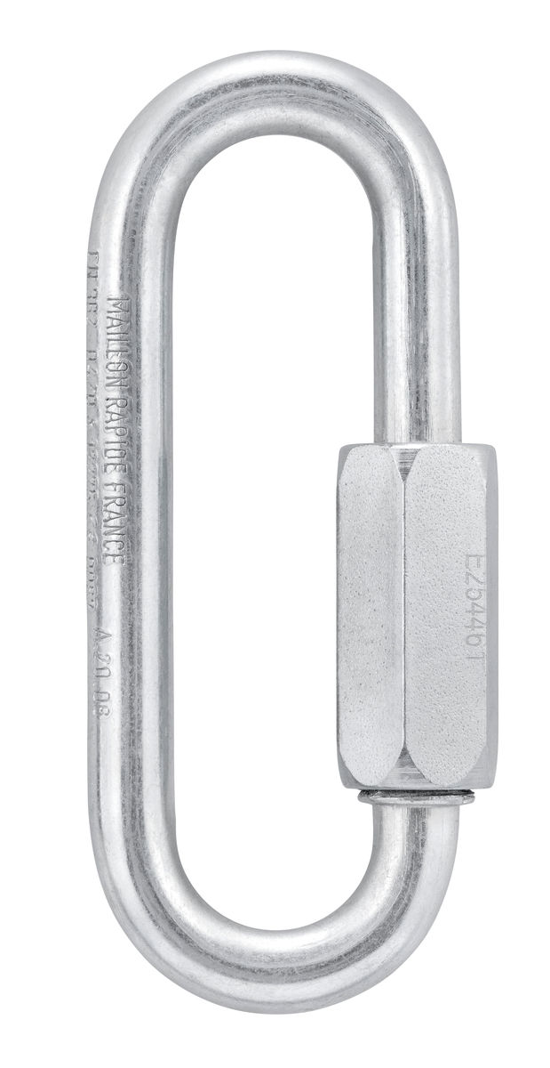GO 8 mm 8 mm wide-opening, galvanized steel quick link