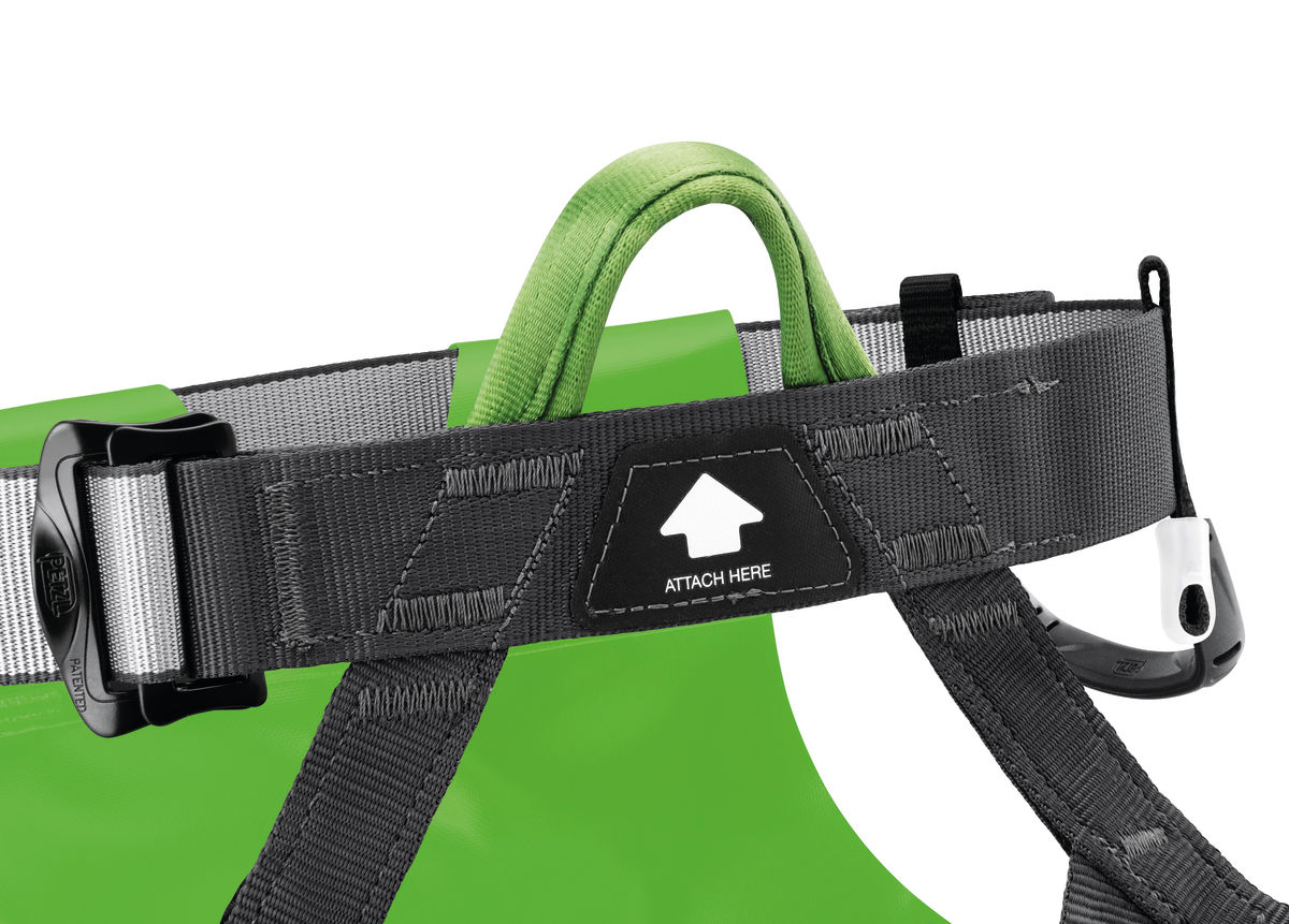 CANYON CLUB Easy-to-use harness with integrated protective seat, for canyoning