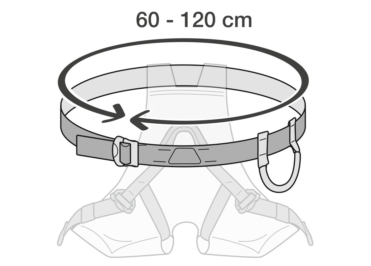 CANYON CLUB Easy-to-use harness with integrated protective seat, for canyoning 4 CANYON CLUB Easy-to-use harness with integrated protective seat, for canyoning