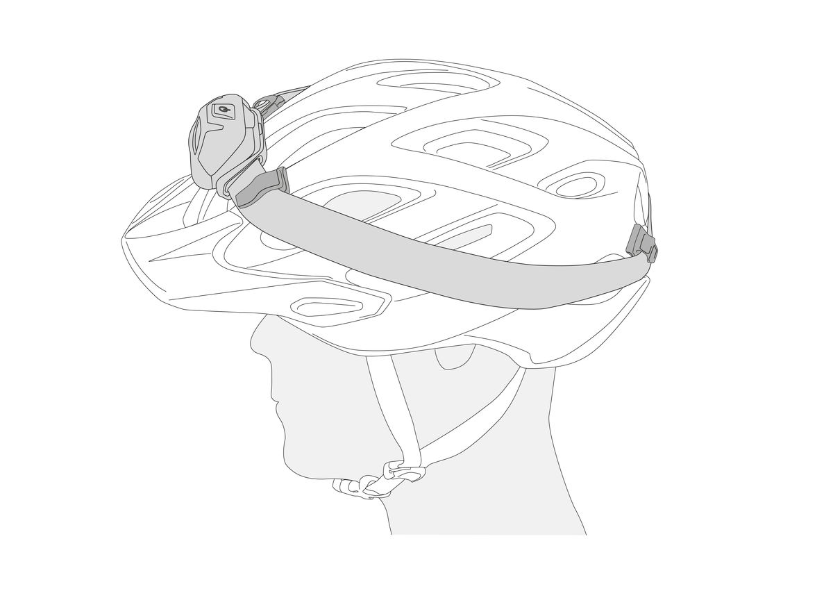 UNI ADAPT Adhesive clip for mounting a Petzl headlamp on a variety of helmet types (pack of 4) 3 UNI ADAPT Adhesive clip for mounting a Petzl headlamp on a variety of helmet types (pack of 4)