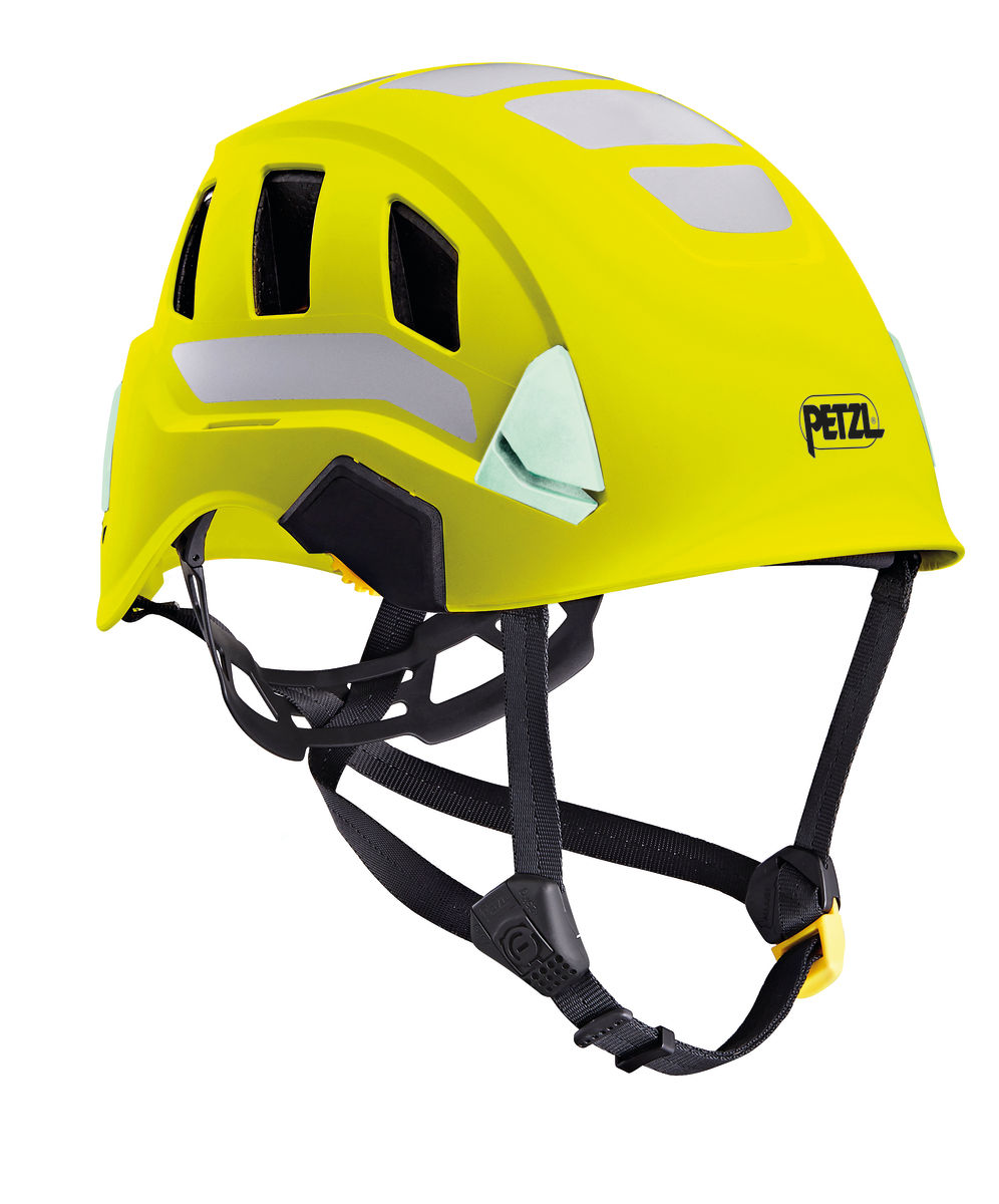 STRATO® VENT HI-VIZ Lightweight, ventilated high-visibility helmet