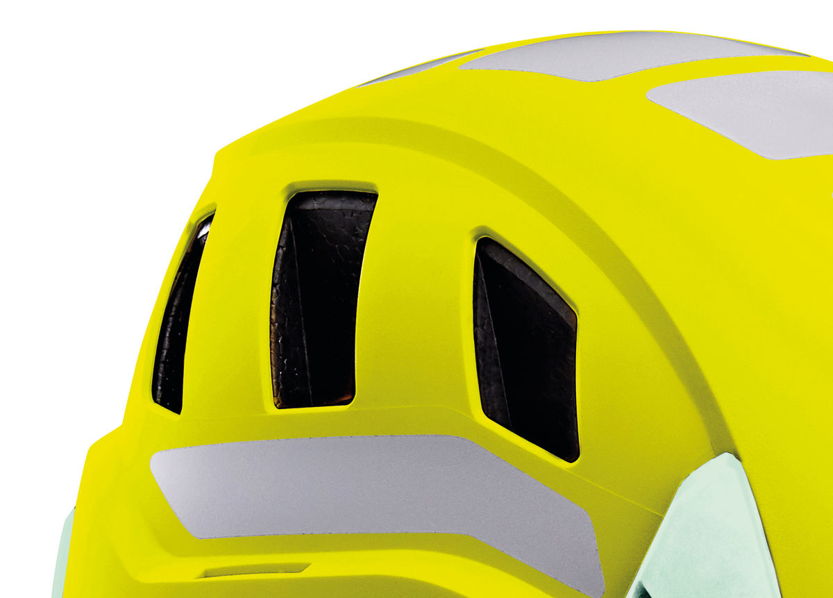STRATO® VENT HI-VIZ Lightweight, ventilated high-visibility helmet