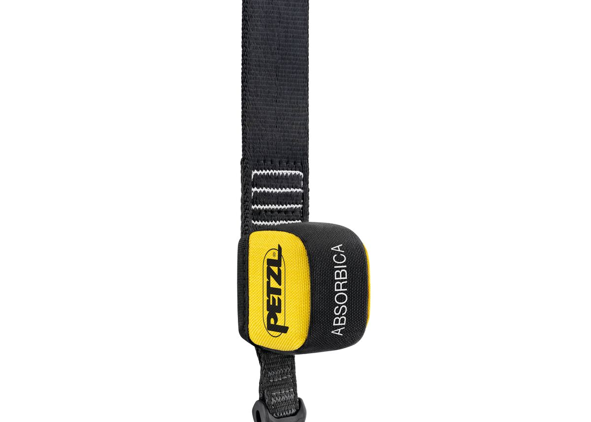 ABSORBICA®-I VARIO Adjustable single lanyard with integrated energy absorber