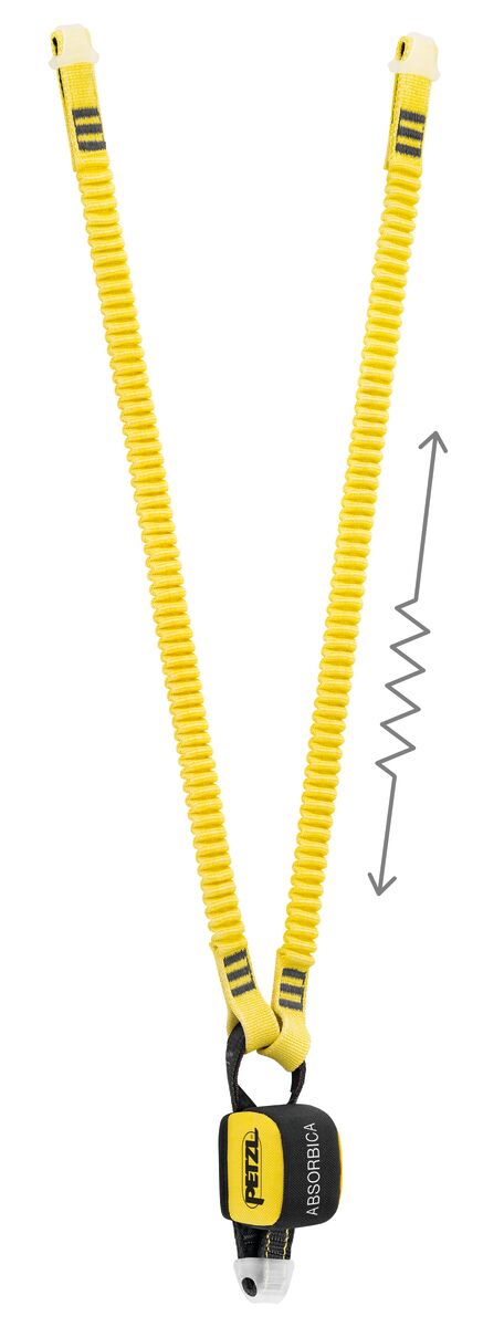 ABSORBICA®-Y 150 Double lanyard with integrated energy absorber