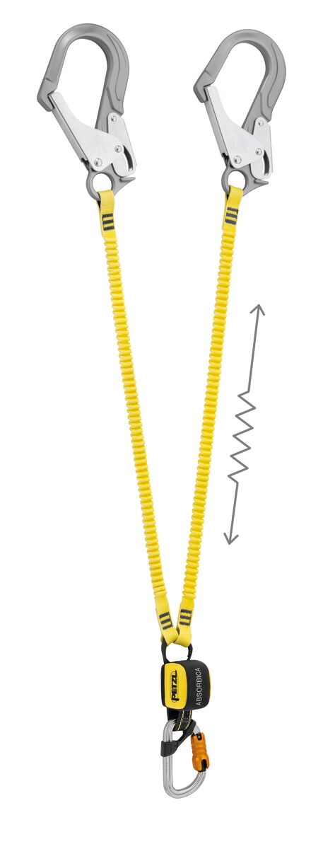 ABSORBICA®-Y MGO International Version Double lanyard with integrated energy absorber and MGO connectors 3 ABSORBICA®-Y MGO International Version Double lanyard with integrated energy absorber and MGO connectors