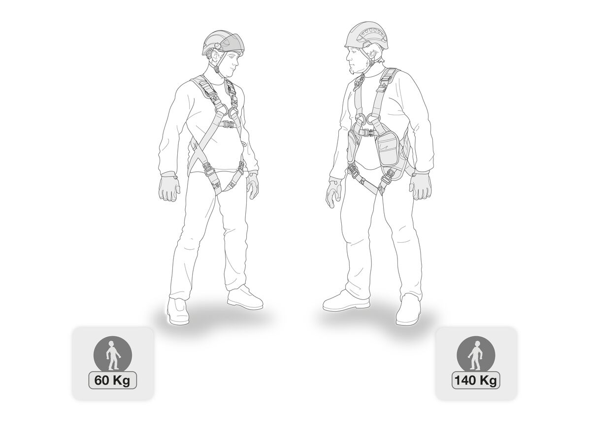 ABSORBICA®-Y TIE-BACK Double lanyard with integrated intermediate tie-back rings and energy absorber 4 ABSORBICA®-Y TIE-BACK Double lanyard with integrated intermediate tie-back rings and energy absorber