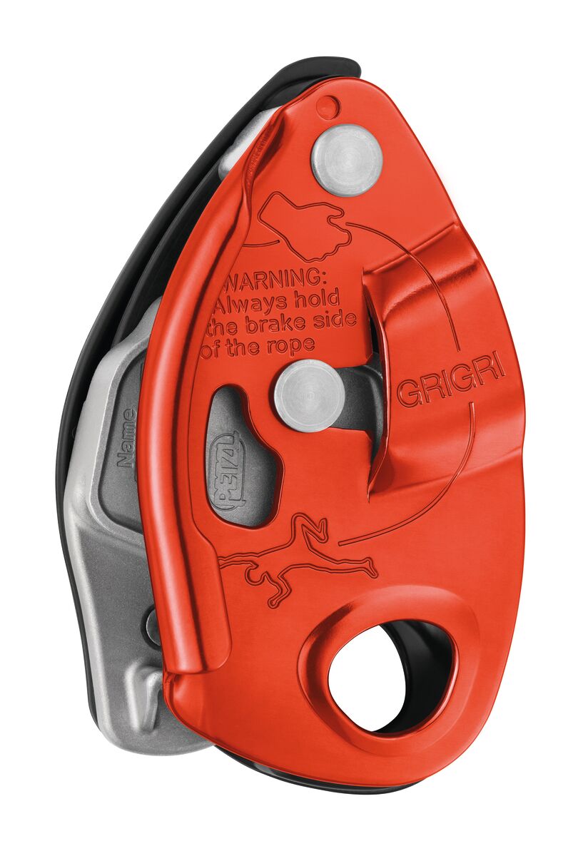 GRIGRI® Compact and versatile belay device with cam-assisted blocking for lead and top rope climbing