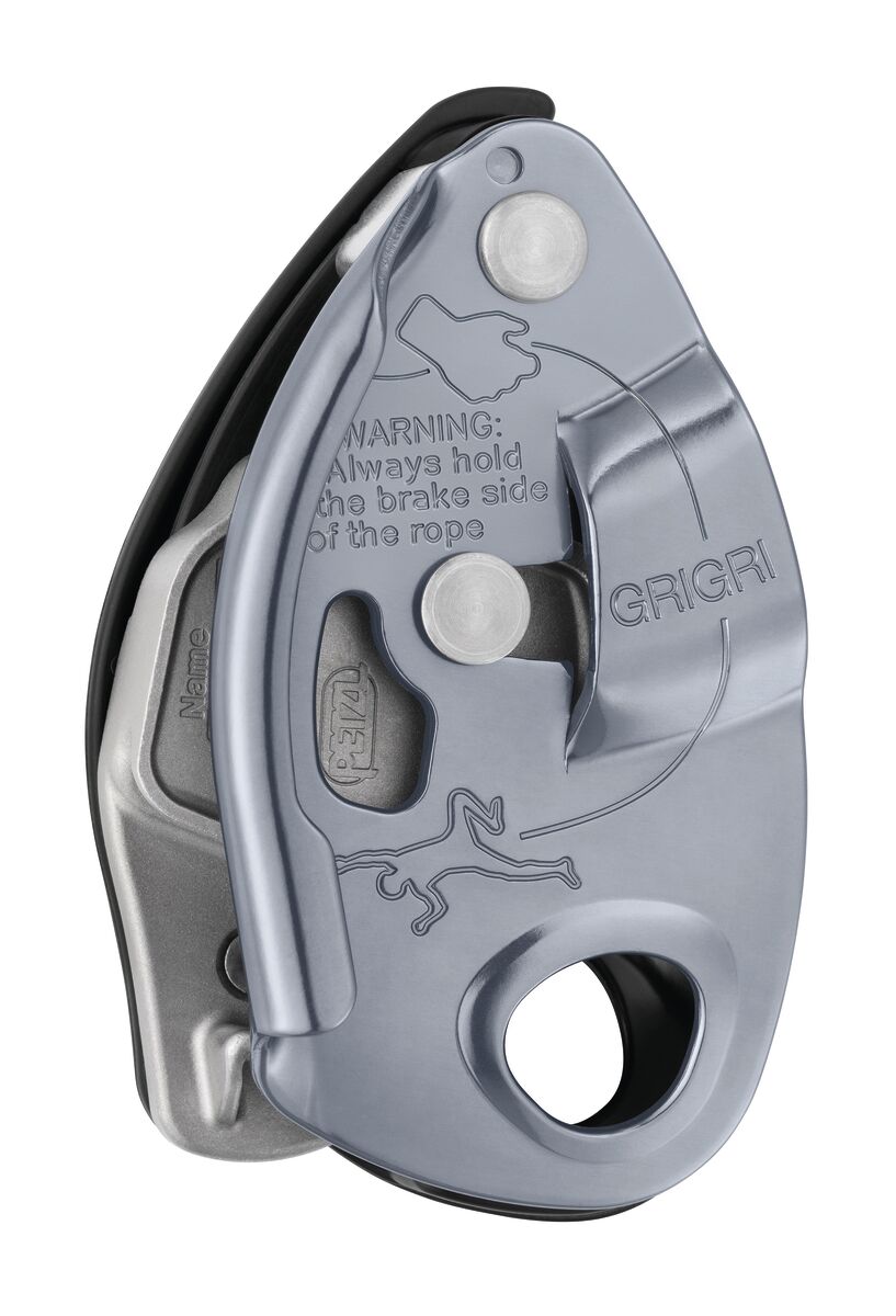 GRIGRI® Compact and versatile belay device with cam-assisted blocking for lead and top rope climbing