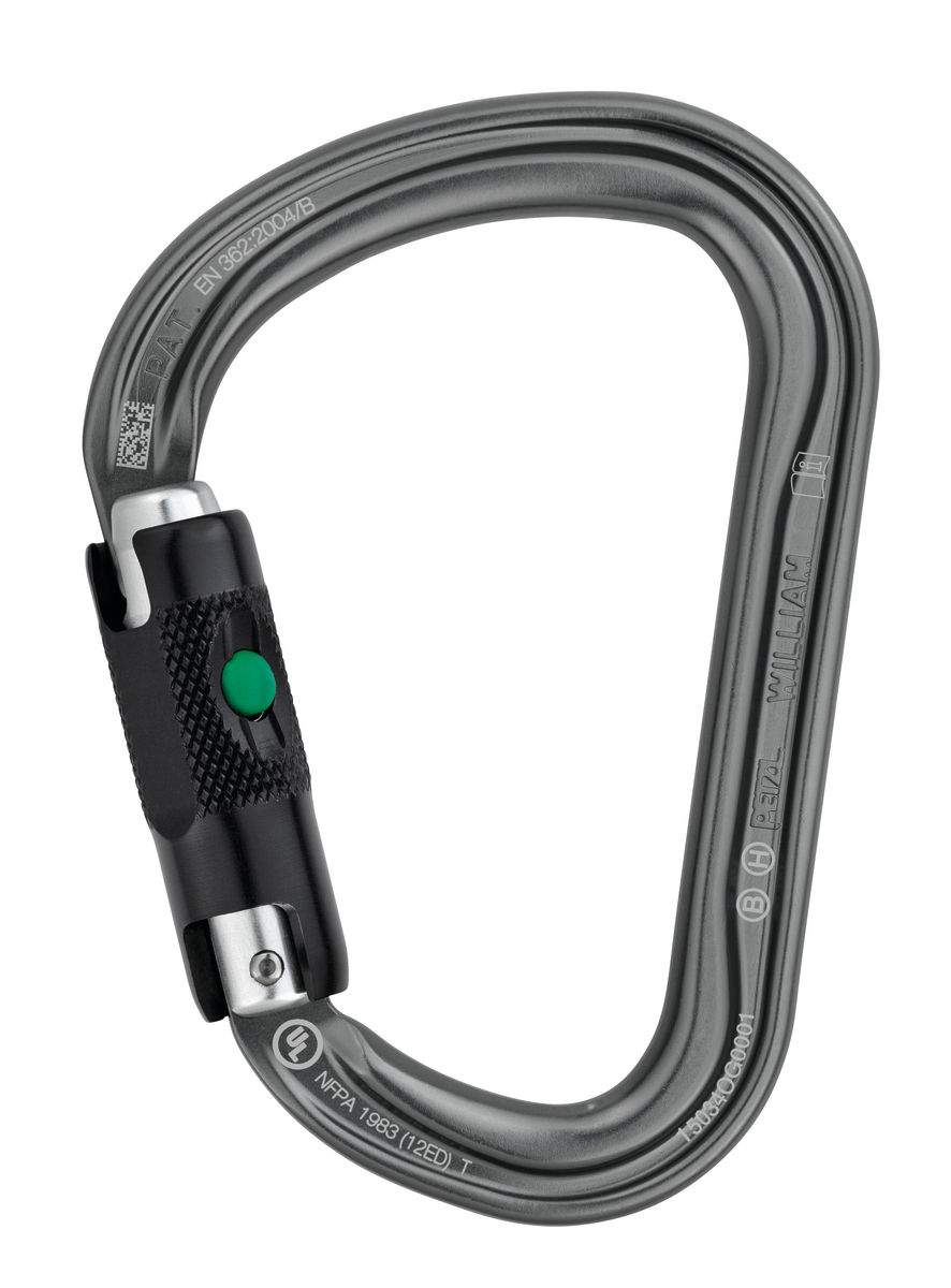 WILLIAM Lightweight asymmetrical large-capacity carabiner