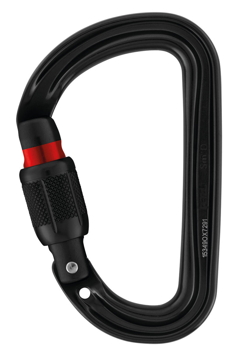 Sm'D Ultra-light asymmetric carabiner