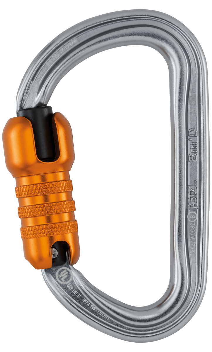Bm'D Lightweight asymmetrical high-strength carabiner