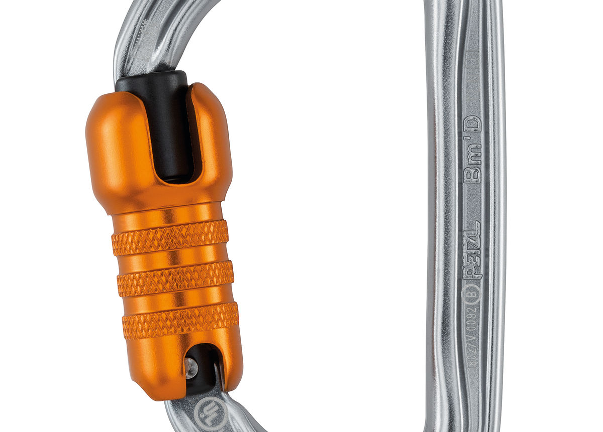 Bm'D Lightweight asymmetrical high-strength carabiner