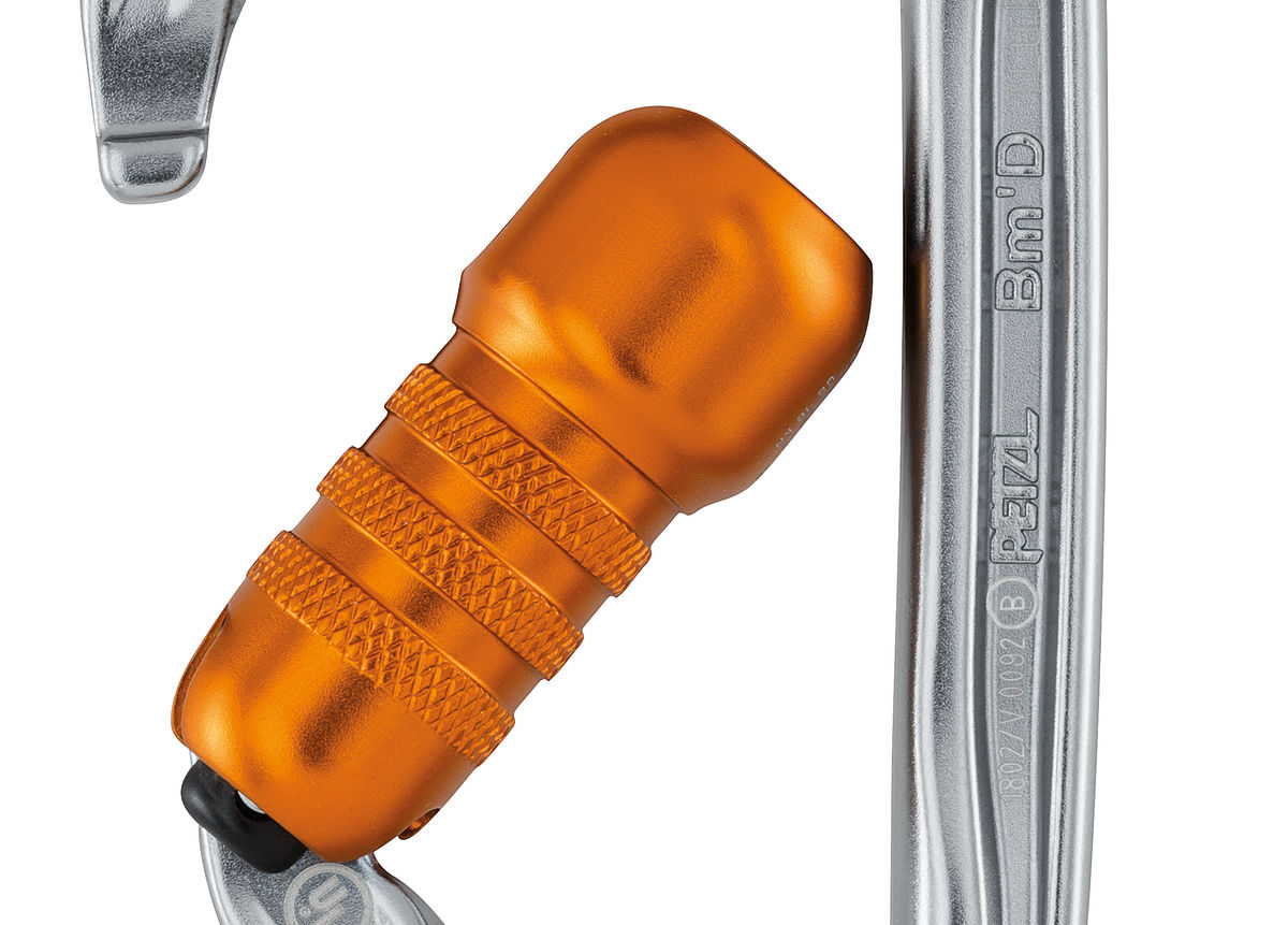 Bm'D Lightweight asymmetrical high-strength carabiner