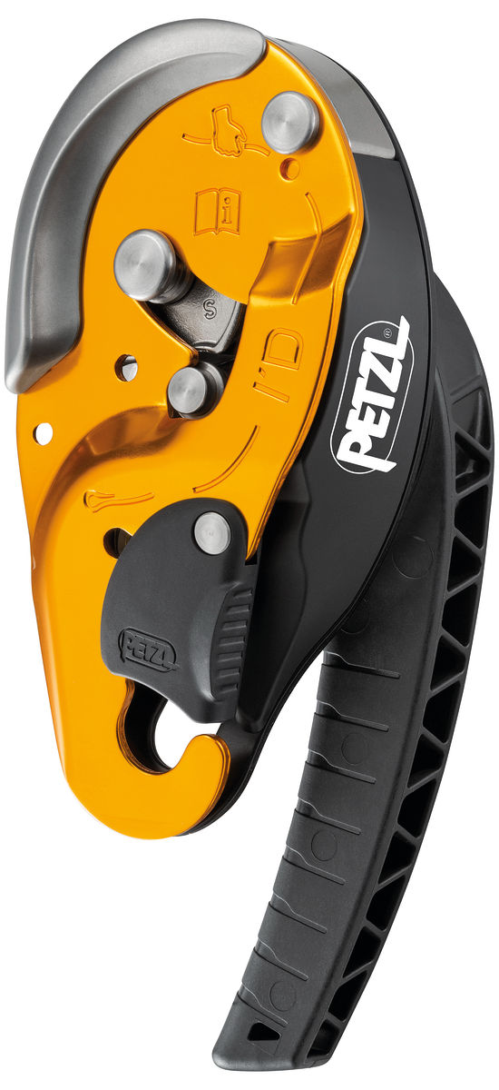 I’D® S Self-braking descender with anti-panic function for work at height and rope access work