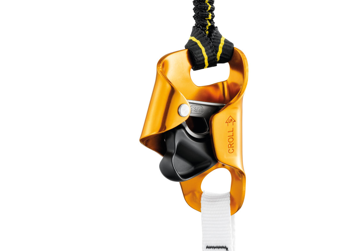 KNEE ASCENT LOOP Knee ascender assembly with foot loop to facilitate ascents on a single rope, for tree care