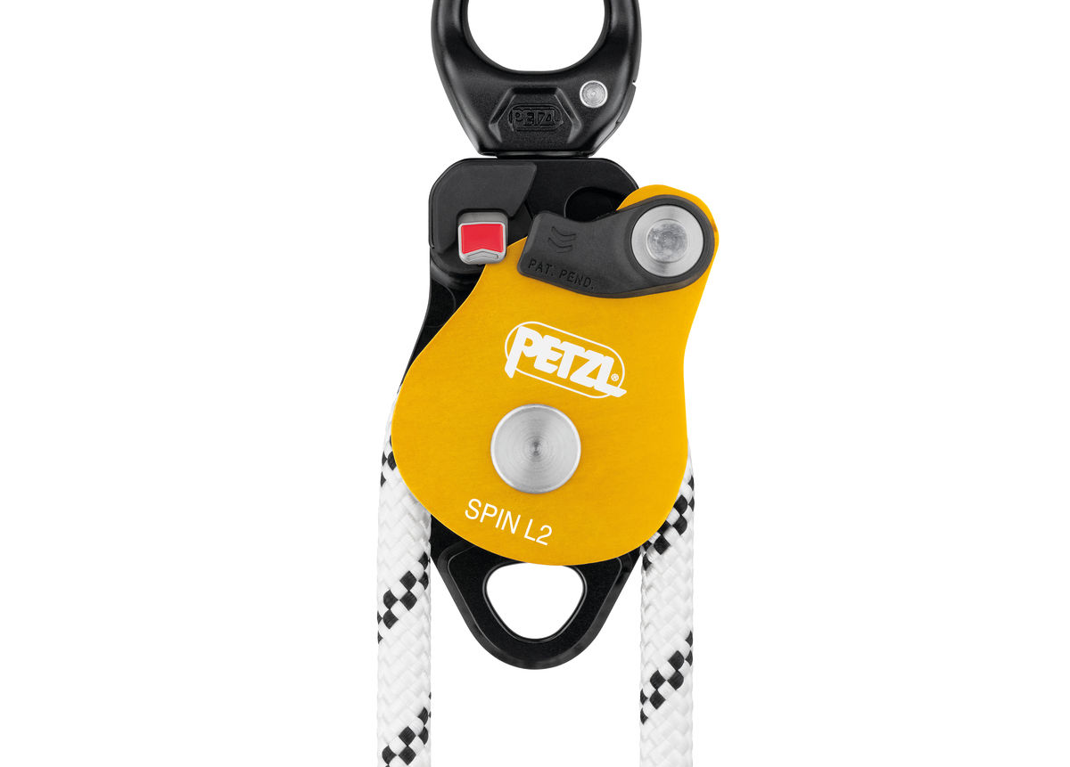 SPIN L2 Very high efficiency double pulley with swivel
