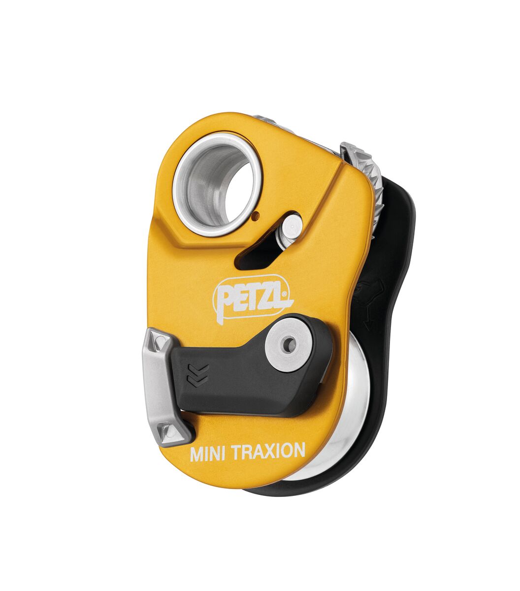 MINI TRAXION Compact and drop-resistant high-efficiency progress-capture pulley