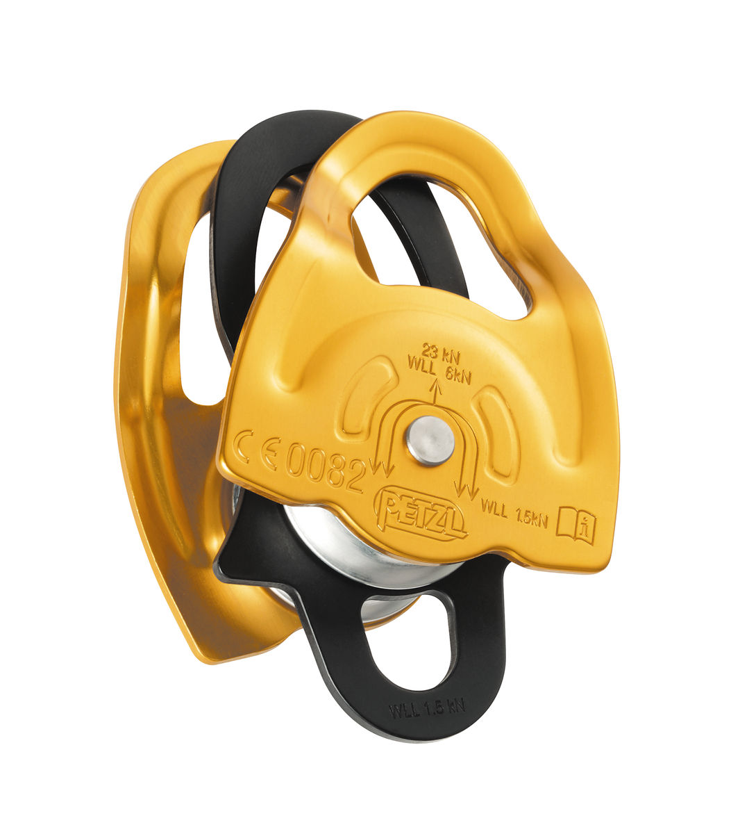 GEMINI Highly efficient and lightweight double Prusik pulley