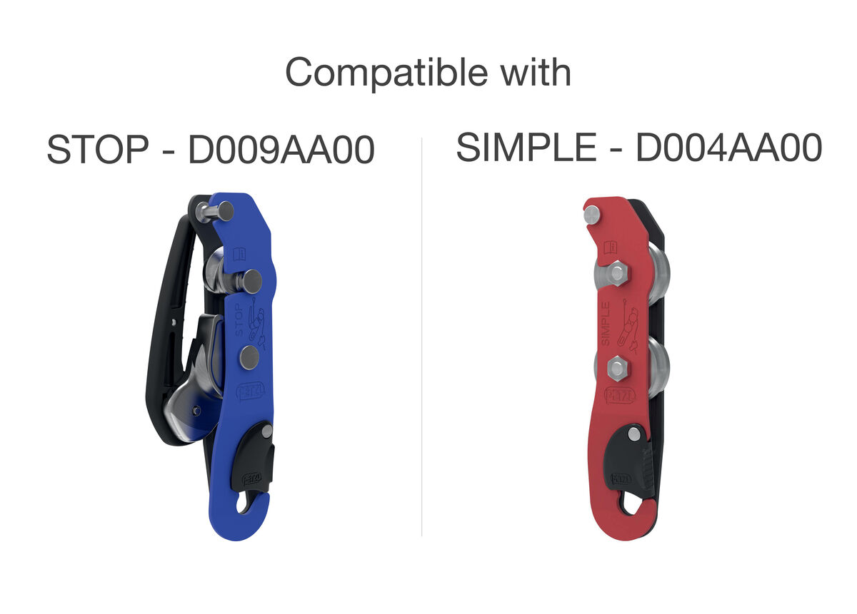 FREINO Z Carabiner with friction spur for STOP and SIMPLE descenders