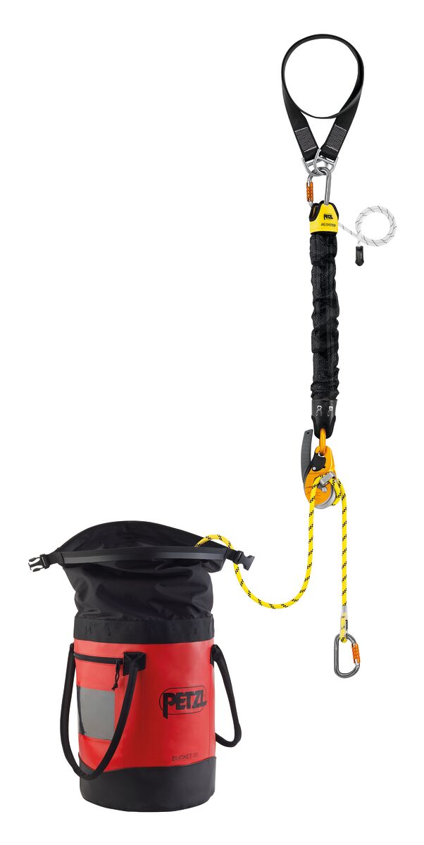 JAG RESCUE KIT Reversible rescue kit with JAG SYSTEM haul kit and I’D EVAC descender