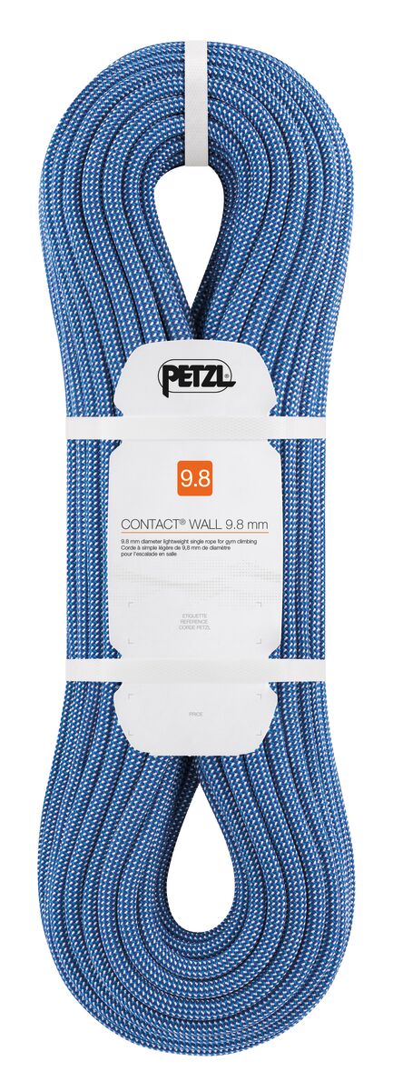 CONTACT® WALL 9.8 mm 9.8 mm diameter lightweight single rope for gym climbing