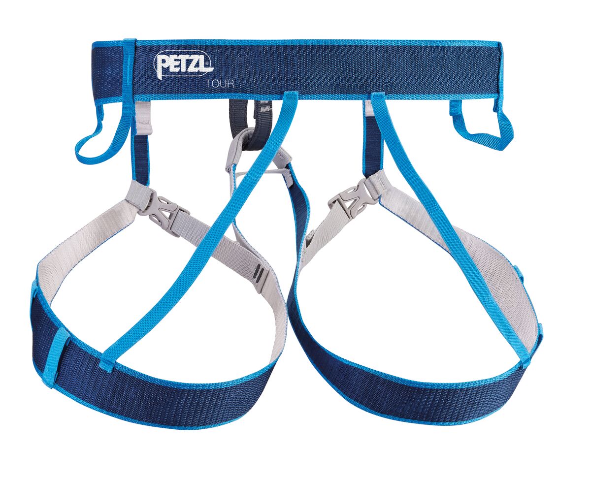 TOUR Durable, lightweight harness for glacier travel and ski touring